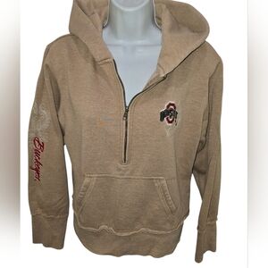 5th & Ocean OHIO STATE BUCKEYES Half Zip Hoodie